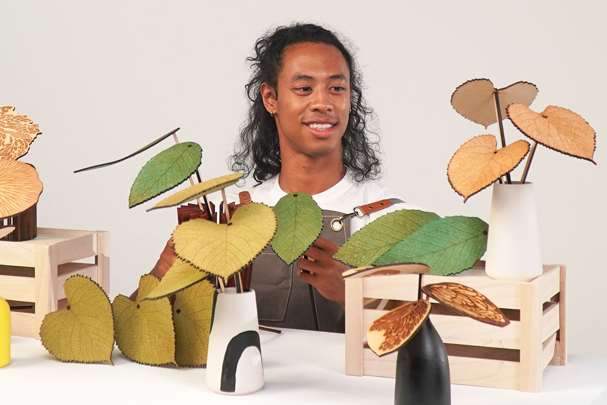 Laser-cut art and craft prototype