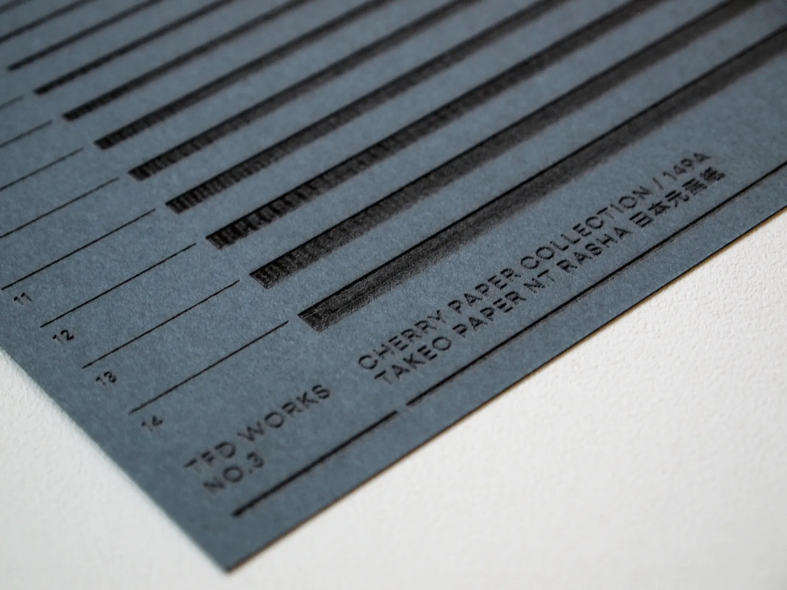 Laser-cut paper experiment sample